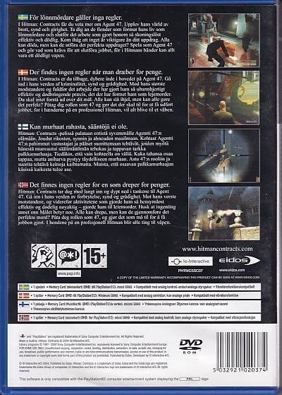 Hitman - Contracts - PS2 (B Grade) (Genbrug)